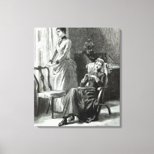 Underbar mormor Severan av Leslie Keith Canvastryck