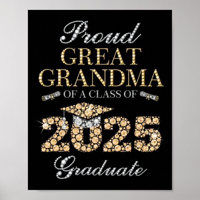 Underbar mormor, stolt över 2025 Student Poster (Framsidan)