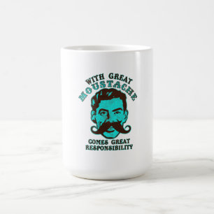 Underbar Moustache Kaffemugg