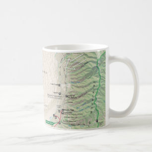 Underbar mugg för karta för Sanddyner (Colorado)