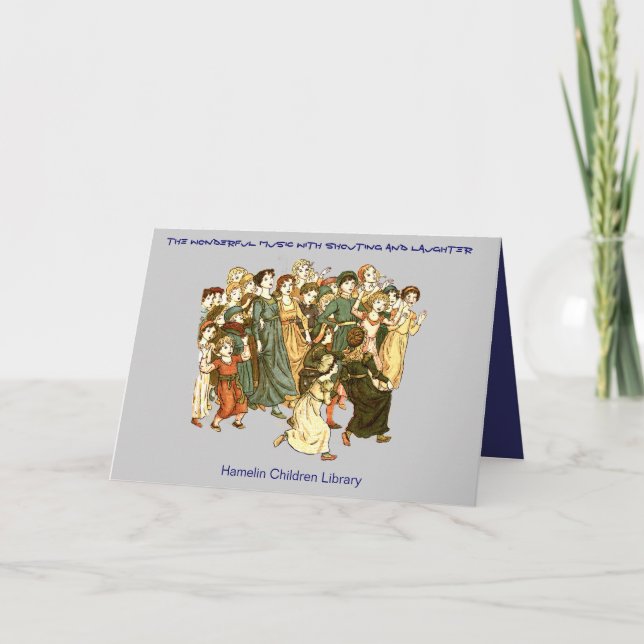 Underbar musik helgkort (Framsida)