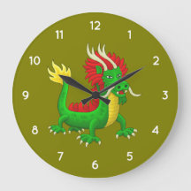 Underbar mythologisk kinesisk drake