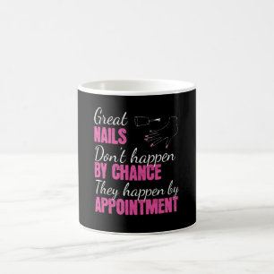 Underbar Nagel Fingernail Manicule Kaffemugg