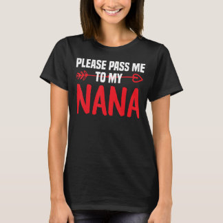 Underbar Nana, skicka mig till min Nana I Kärlek m T Shirt