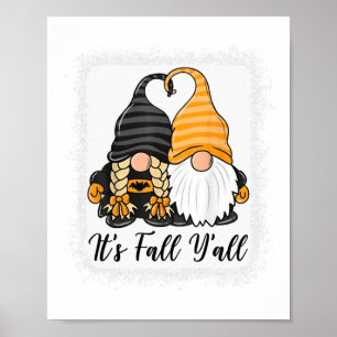Underbar Novelty Gnome Halloween är roligt. Poster