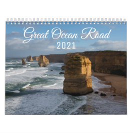 Underbar Ocean Road Victoria Australia Road Resa Kalender