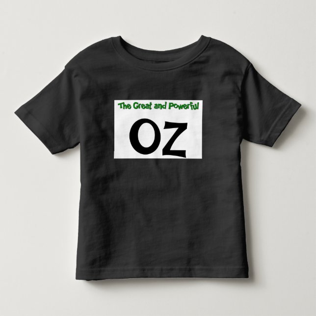 Underbar och kraftfull Oz T-Shirt (Framsida)