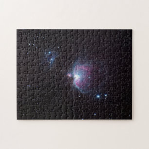 Underbar Orion Nebula i Nattrigen Himlar Pussel