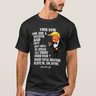 Underbar Pappa Donald Trump Far s Day Gift Tee