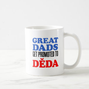 Underbar pappor som främjas till Deda Kaffemugg