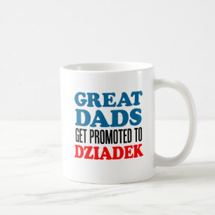 Underbar pappor som främjas till den Dziadek Kaffemugg
