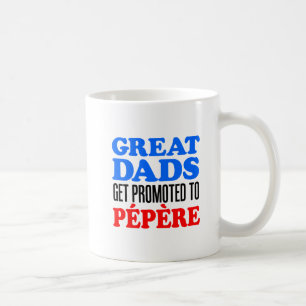 Underbar pappor som främjas till Pepere Kaffemugg