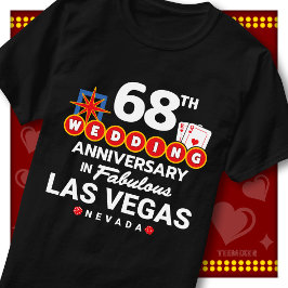 Underbar par som firar 68-årsjubileum i Las Vegas T Shirt