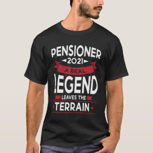 Underbar pensionär 2021 Pension Pension Retiree T Shirt