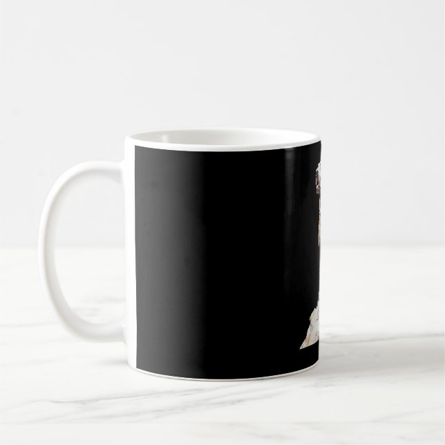 Underbar Pitbull Dane Kaffemugg (Vänster)
