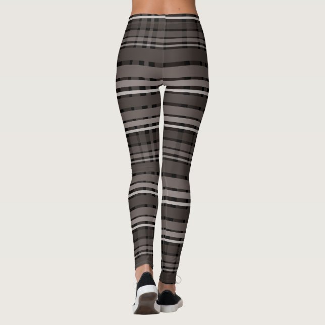 Underbar pläddamasker leggings (Baksida)