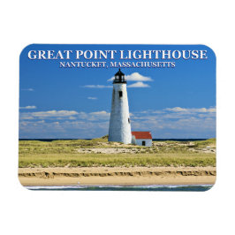 Underbar Point fyr Nantucket MORSA Magnet