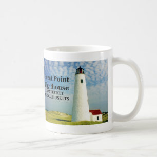 Underbar Point fyr, Nantucket MORSA Mugg