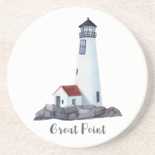 Underbar Point fyr Nantucket Underlägg