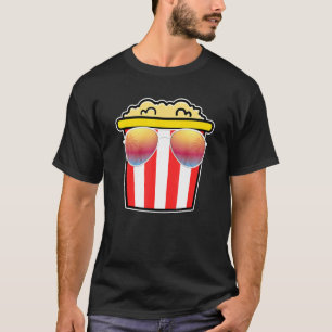 Underbar popcorn box med skuggor t shirt