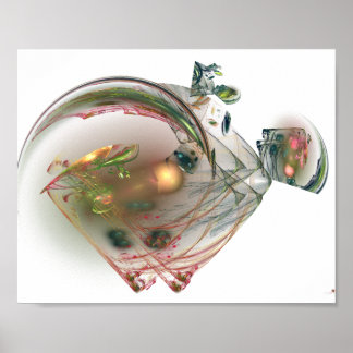 Underbar Puffin Nebula Poster