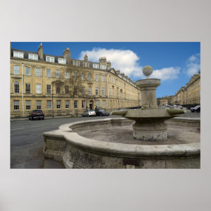 Underbar Pulteney Street, Bath. Poster