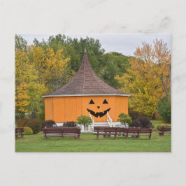 Underbar Pumpkin Gazebo, Newport, Vermont Vykort