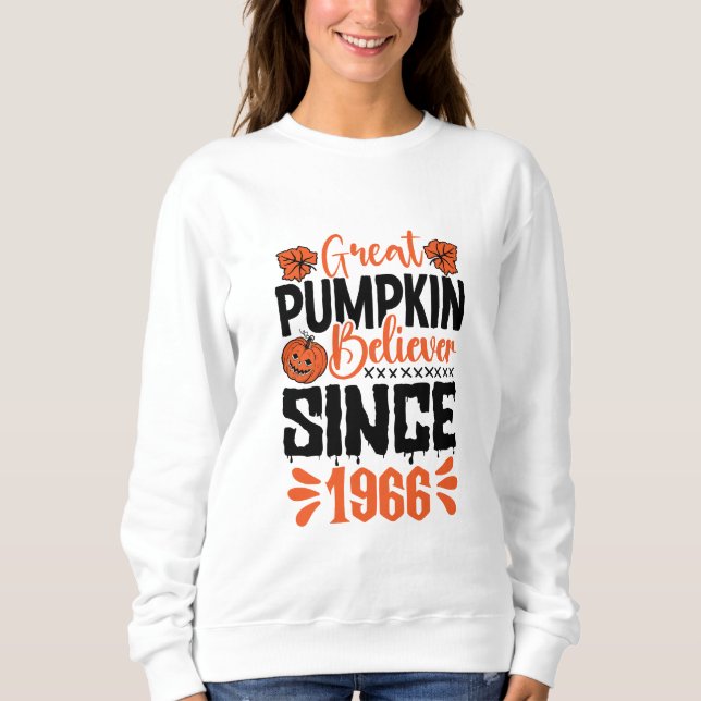 Underbar Pumpkin tror sedan 1966 T Shirt (Framsida)