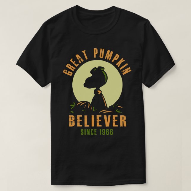 Underbar Pumpkin - Underbar Pumpkin Believer sedan T Shirt (Design framsida)