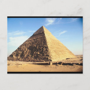 Underbar pyramid i Giza Vykort