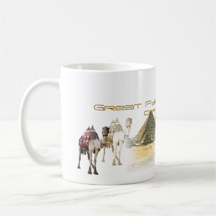 UNDERBAR PYRAMID PÅ GIZA KAFFEMUGG