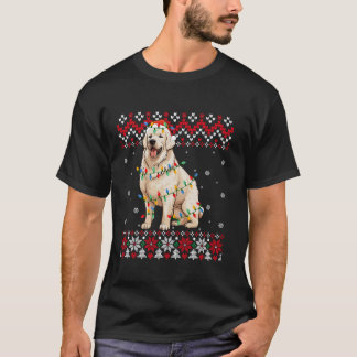 Underbar Pyrenéerna Hund Santa Hat Manar Kids Ugly T Shirt