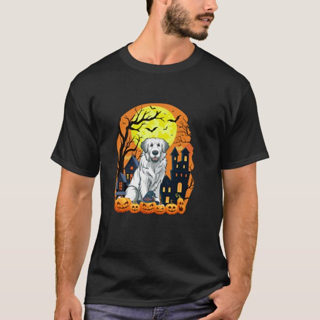 Underbar Pyrenées-Hund med påfyllnadsmedel från Sc T Shirt (Framsida)