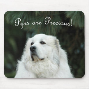 Underbar Pyrenees Mousepad Musmatta