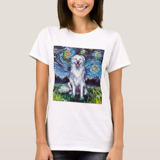 Underbar Pyrenees Starry Night big white art by A T Shirt