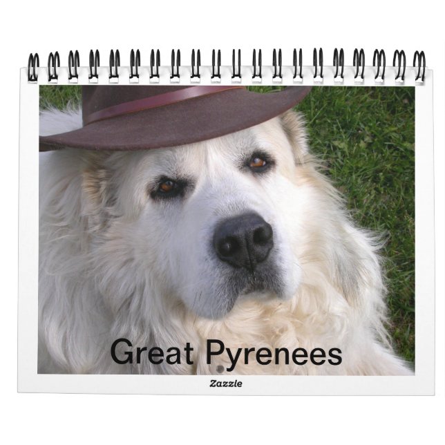 Underbar Pyrenékalender Kalender (Baksida)