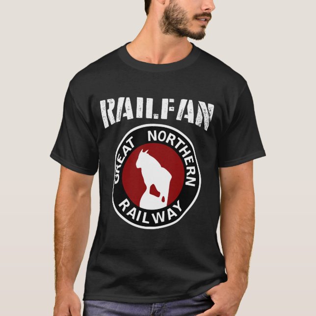 Underbar rälsförare i norr t shirt (Framsida)