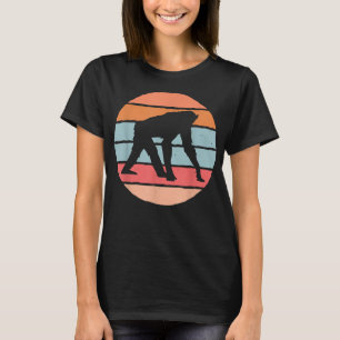 Underbar Retro Chimpanzee-design - mononyckeldräkt T Shirt