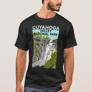 Underbar Retro Cuyahoga Valley nationalpark Travel T Shirt