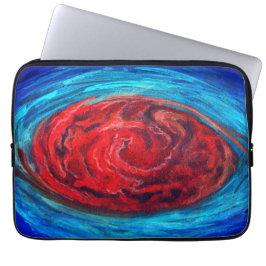 Underbar rödspätta i Jupiter Laptop sleeve