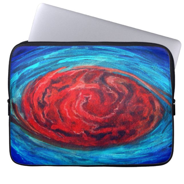 Underbar rödspätta i Jupiter Laptop sleeve (Framsidan)