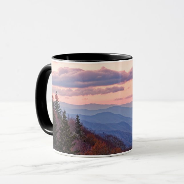 Underbar Rökig bergsnationalpark Mugg (Framsida vänster)