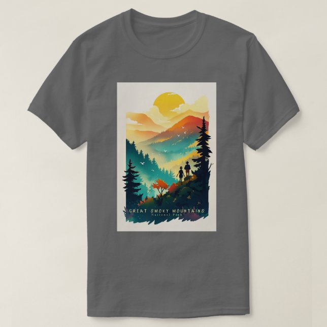 Underbar Rökig bergstrafik 11 T Shirt (Design framsida)
