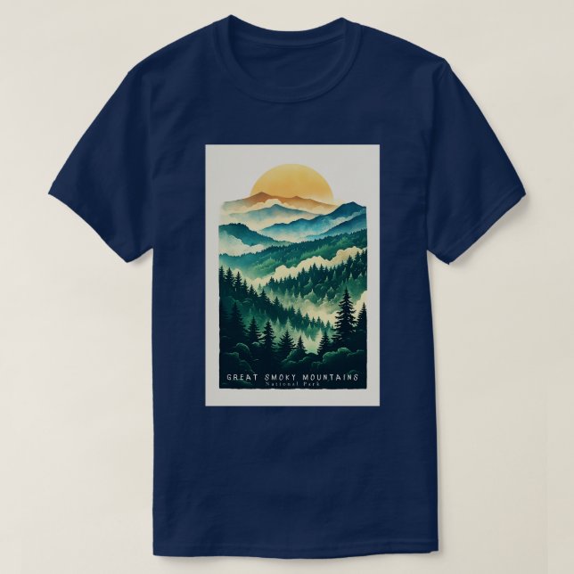 Underbar Rökig bergstrafik 12 T Shirt (Design framsida)