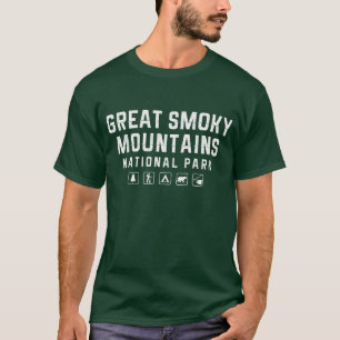 Underbar rökig bergTshirt (mörk) Tröja