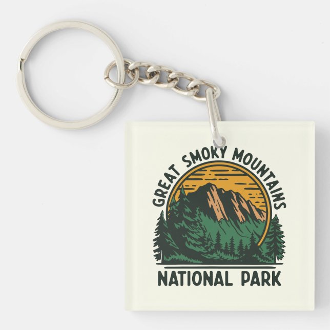 Underbar Rökig Mountains nationalpark (Framsidan)