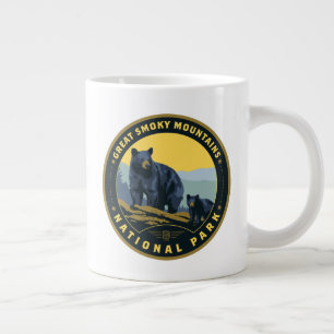 Underbar Rökig Mountains nationalpark Jumbo Mugg