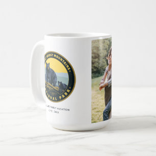 Underbar Rökig Mountains nationalpark Kaffemugg