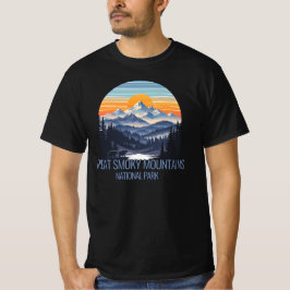 Underbar Rökig Mountains nationalpark T Shirt