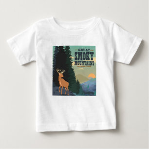Underbar Rökig Mountains nationalpark T Shirt